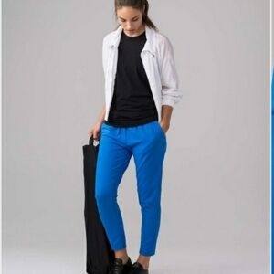 lululemon athletica Jet Crop Slim Luxtreme Jogger In Lakeside Blue